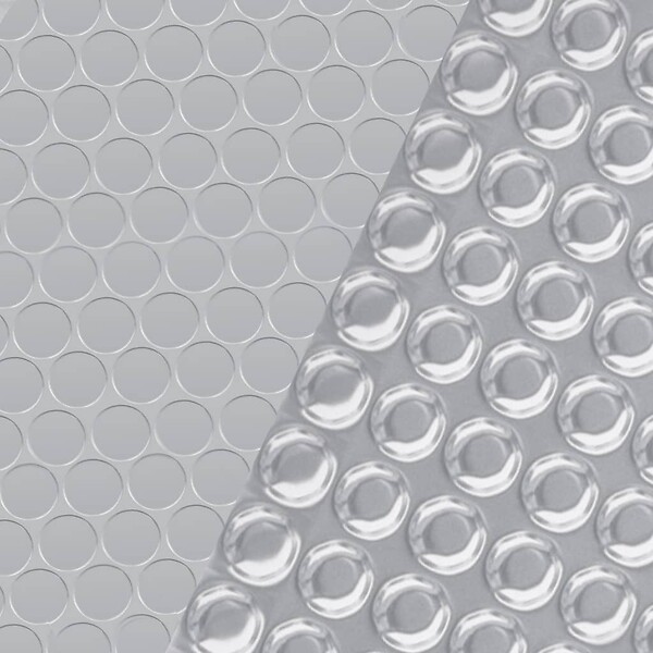 VIDAXL - vidaXL Couverture de piscine Argenté 488 cm PE - large
