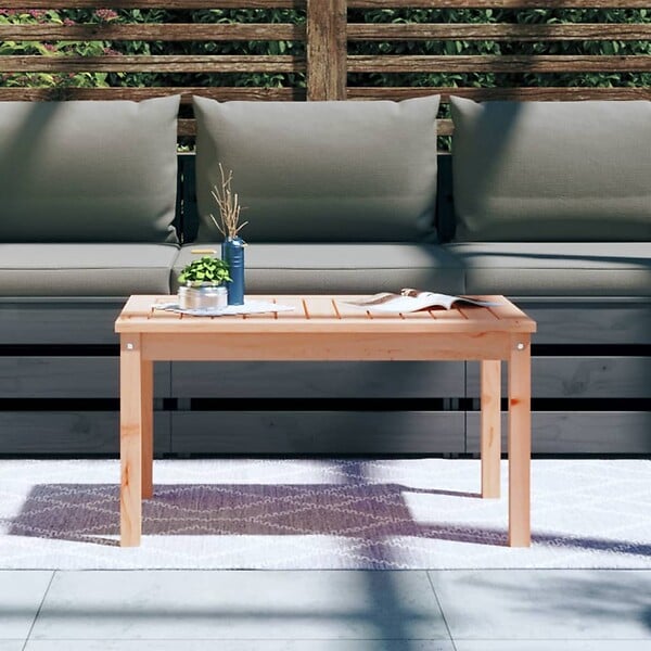 VIDAXL - vidaXL Table de jardin 82,5x50,5x45 cm bois massif de douglas - large