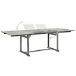 VIDAXL - vidaXL Table à dîner de jardin (160-240)x100x75cm Bois d'acacia massif - vignette
