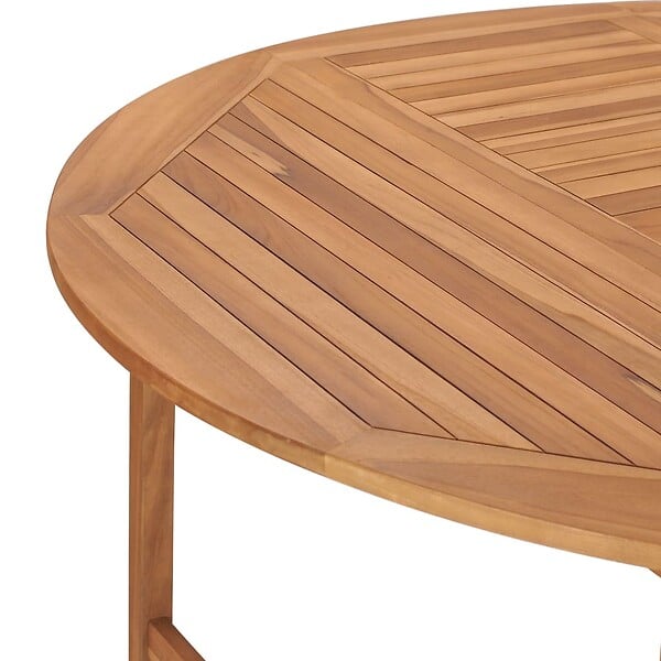 VIDAXL - vidaXL Table de jardin 150x76 cm Bois de teck solide - large