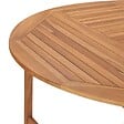 VIDAXL - vidaXL Table de jardin 150x76 cm Bois de teck solide - vignette