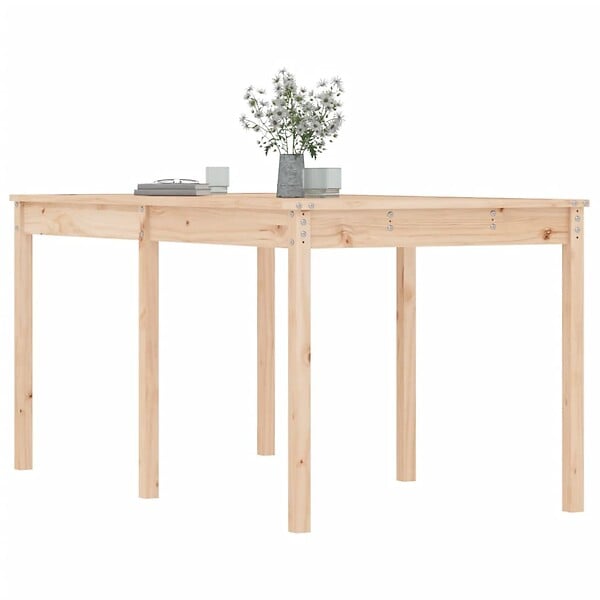 VIDAXL - vidaXL Table de jardin 159,5x82,5x76 cm bois massif de pin - large