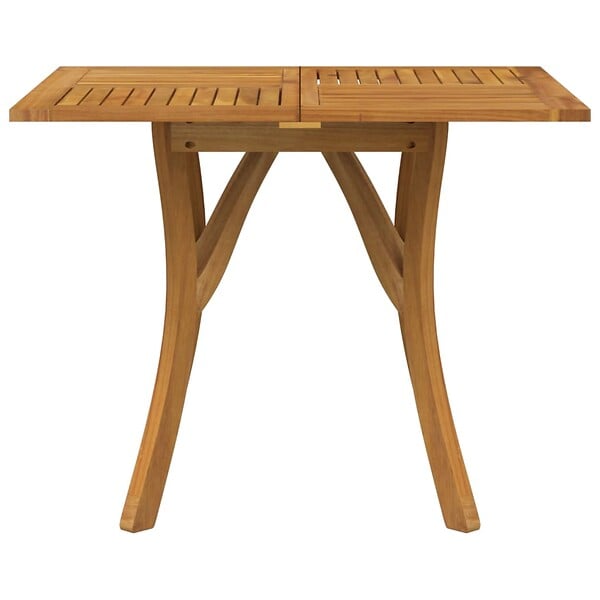 VIDAXL - vidaXL Table de jardin 85x85x75 cm Bois d'acacia solide - large