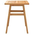 VIDAXL - vidaXL Table d'appoint 45x45x60 cm bois massif d'acacia - vignette