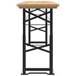 VIDAXL - vidaXL Table à bière pliable 170x50x75/105 cm bois massif de sapin - vignette