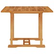 VIDAXL - vidaXL Table de jardin 150x90x75 cm Bois de teck massif - vignette