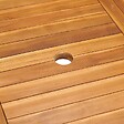 VIDAXL - vidaXL Table de jardin 150x90x75 cm Bois de teck massif - vignette