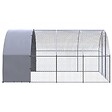 VIDAXL - vidaXL Poulailler d'extérieur 3x4x2 m Acier galvanisé - vignette