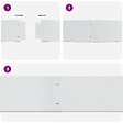VIDAXL - vidaXL Bordure de pelouse 5 pcs Acier galvanisé 100 x 19 cm - vignette