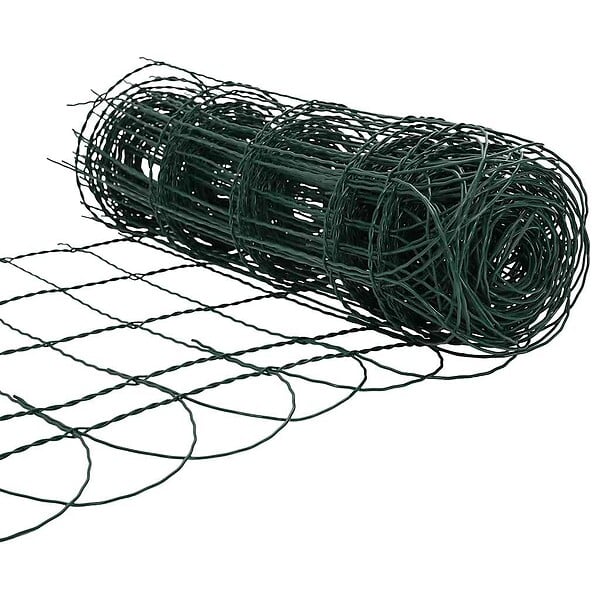 VIDAXL - vidaXL Bordure de pelouse Fer enduit de poudre 25x0,65 m - large