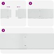 VIDAXL - vidaXL Clôture de pelouse 15 pcs Acier galvanisé 100x20 cm - vignette