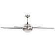 VIDAXL - vidaXL Ventilateur de plafond orné avec lampe 128 cm Marron - vignette