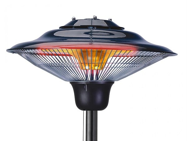 PURLINE - Cuisinière d'extérieur avec pied de lampadaire - large