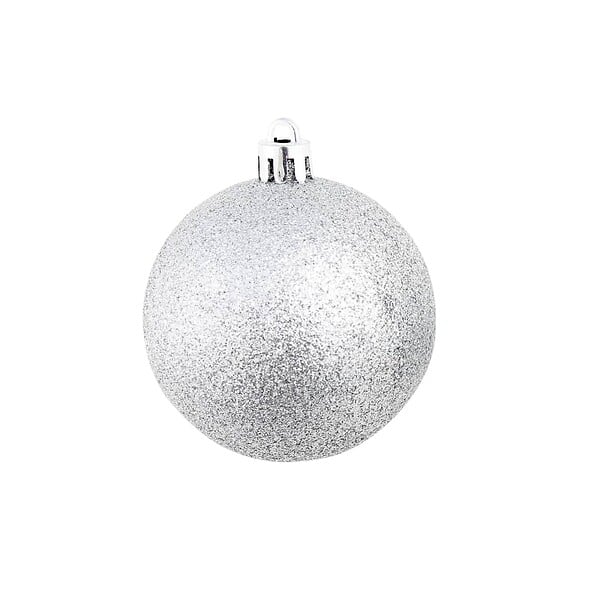 VIDAXL - vidaXL Ensemble de boules de Noël 100 pcs 3/4/6 cm Argenté - large