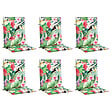 VIDAXL - vidaXL Coussins de chaise à dossier bas lot de 6 multicolore tissu - vignette
