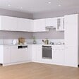 VIDAXL - vidaXL Armoire suspendue "Lyon" Blanc 80x31x60 cm Bois d’ingénierie - vignette