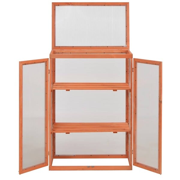 VIDAXL - vidaXL Serre Bois 75x47x109 cm - large
