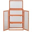 VIDAXL - vidaXL Serre Bois 75x47x109 cm - vignette