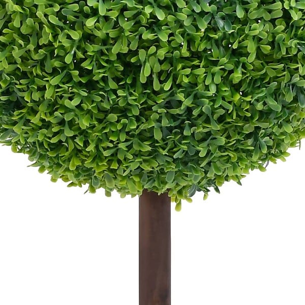 VIDAXL - vidaXL Plante de buis artificiel avec pot Forme de boule Vert 50 cm - large