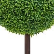 VIDAXL - vidaXL Plante de buis artificiel avec pot Forme de boule Vert 50 cm - vignette