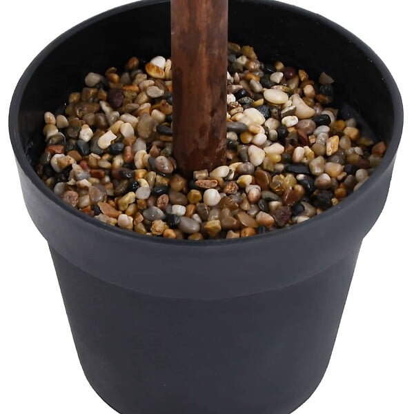 VIDAXL - vidaXL Plante de buis artificiel avec pot Forme de boule Vert 50 cm - large