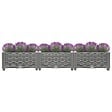 VIDAXL - vidaXL Lit surélevé 120x40x23 cm Polypropylène - vignette