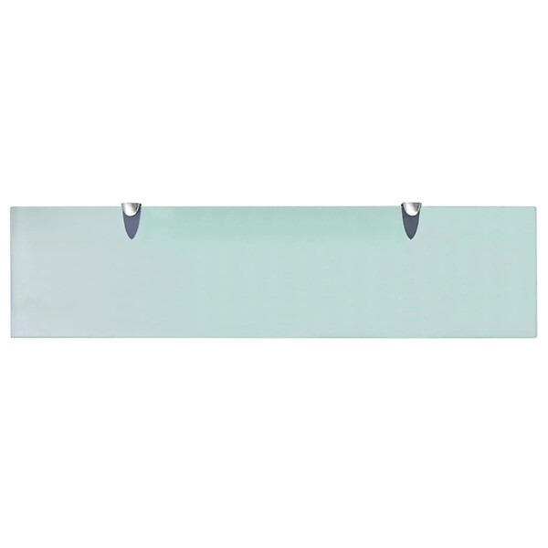 VIDAXL - vidaXL Étagère murale pour salon chambre salle de bain Verre 80x20 cm 8 mm - large