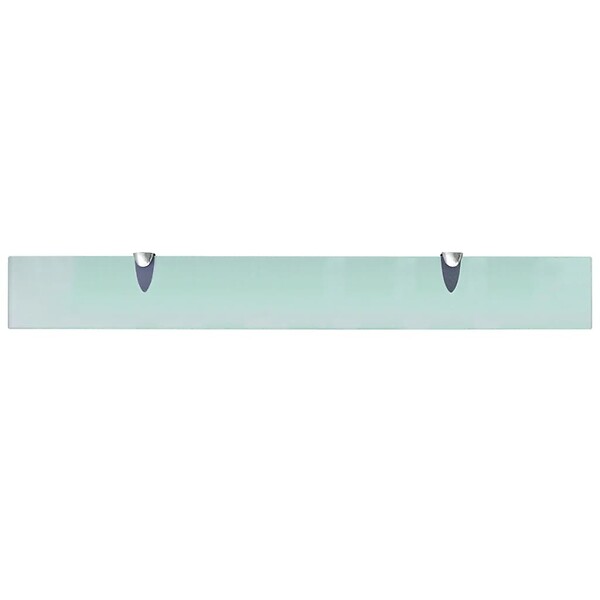 VIDAXL - vidaXL Étagère murale pour salon chambre salle de bain Verre 80x10 cm 8 mm - large