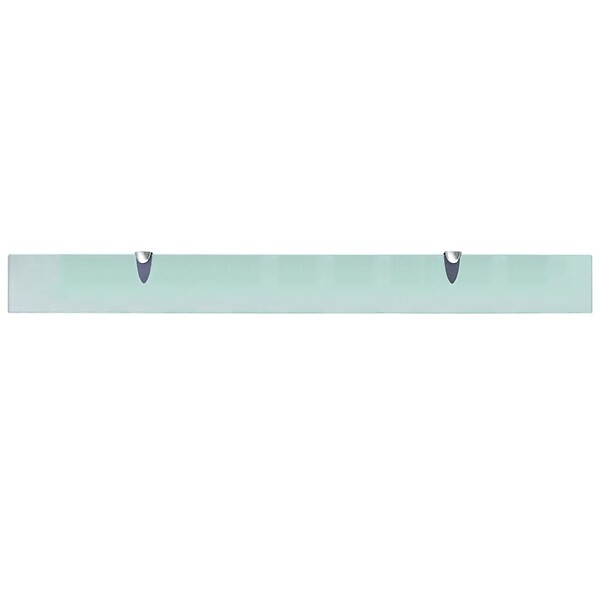 VIDAXL - vidaXL Étagère murale pour salon chambre salle de bain Verre 100 x 10 cm 8 mm - large