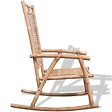 VIDAXL - vidaXL Chaise à  bascule en bambou - vignette