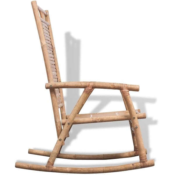 VIDAXL - vidaXL Chaise à  bascule en bambou - large