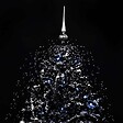 VIDAXL - vidaXL Arbre de Noël neigeux avec base de parapluie Noir 170 cm PVC - vignette