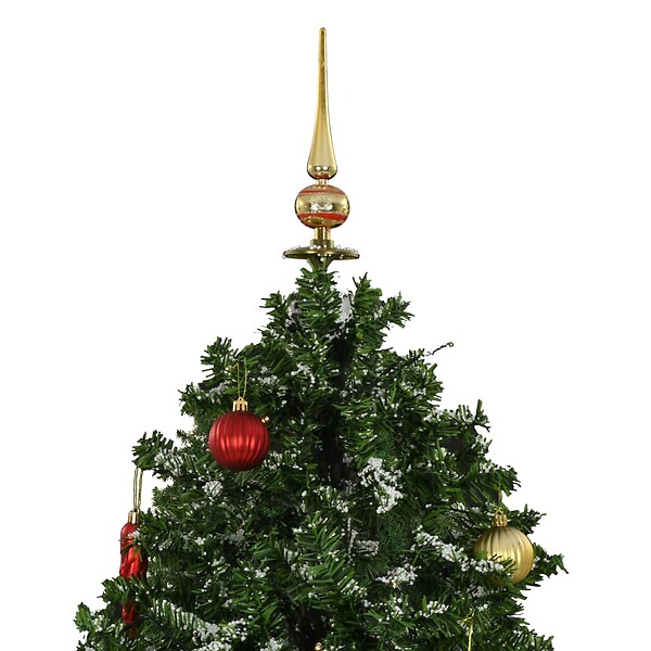VIDAXL - vidaXL Arbre de Noël neigeux avec base de parapluie Vert 170 cm - large