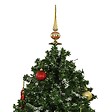 VIDAXL - vidaXL Arbre de Noël neigeux avec base de parapluie Vert 170 cm - vignette