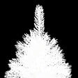 VIDAXL - vidaXL Arbre de Noël artificiel aiguilles réalistes blanc 210 cm - vignette