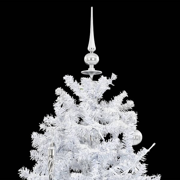 VIDAXL - vidaXL Arbre de Noël neigeux avec base de parapluie Blanc 190 cm - large