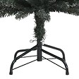 VIDAXL - vidaXL Sapin de Noël artificiel mince avec support Vert 240 cm PVC - vignette