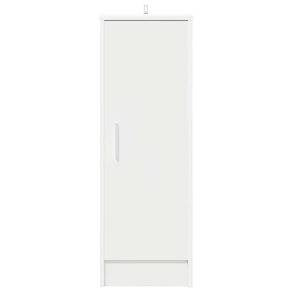 VIDAXL - vidaXL Armoire à  chaussures Blanc 32x35x92 cm Aggloméré - large