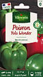 VILMORIN - Graines de poivron Yolo Wonder - Rouge - Sachet 1,5 g - vignette