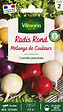 VILMORIN - Sachet de graines Radis ronds mélange de couleurs - vignette