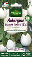 VILMORIN - Aubergine blanche ronde a oeuf cuisine du monde Vilmorin - vignette