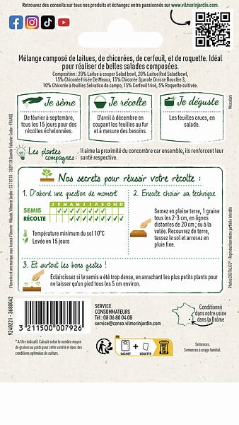 VILMORIN - Mesclun - large
