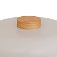 ATMOSPHERA - Lampe champignon secteur Pola blanc H36cm - vignette
