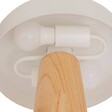 ATMOSPHERA - Lampe champignon secteur Pola blanc H36cm - vignette