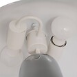 ATMOSPHERA - Lampe champignon secteur Omia argent H34cm - vignette