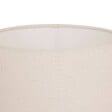 ATMOSPHERA - Lampadaire droit secteur Rafa beige H107cm - vignette