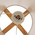 ATMOSPHERA - Lampadaire droit secteur Rafa beige H107cm - vignette