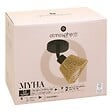ATMOSPHERA - Applique murale/plafonnier Myha beige 10x10cm - vignette