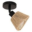 ATMOSPHERA - Applique murale/plafonnier Myha beige 10x10cm - vignette