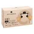 ATMOSPHERA - Applique murale/plafonnier Lio beige 28x17cm - vignette